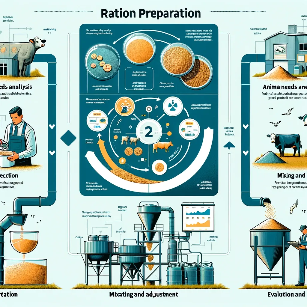 Modern Çiftlikler İçin Rasyon Hazırlama: Verimli Besleme Stratejileri