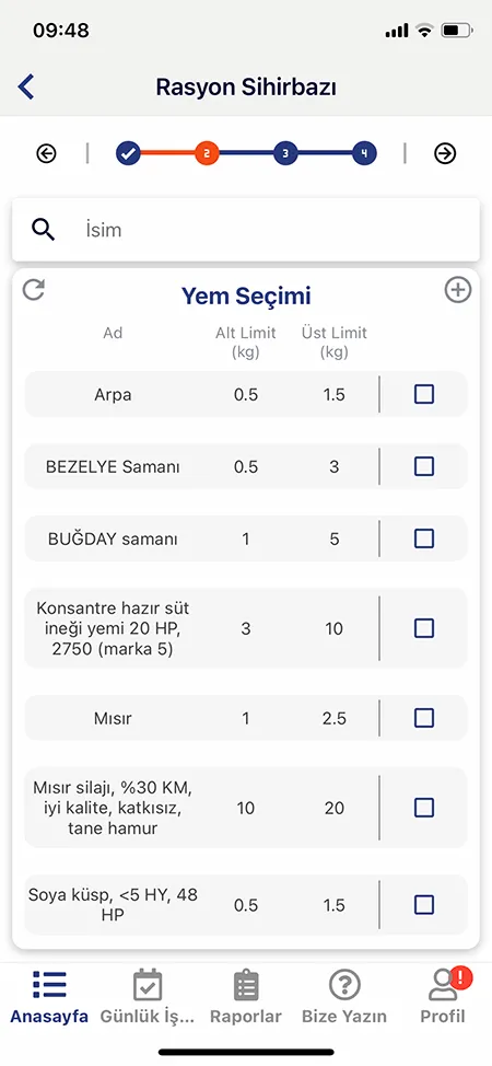 Besi Rasyon Mobil Ekran Görüntüleri 1