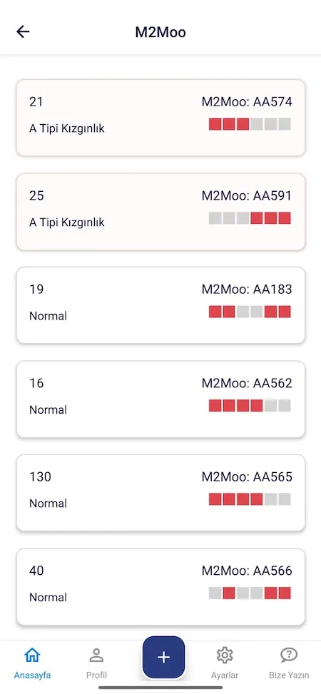 İneklerde Kızgınlık Mobil Ekran Görüntüsü 1